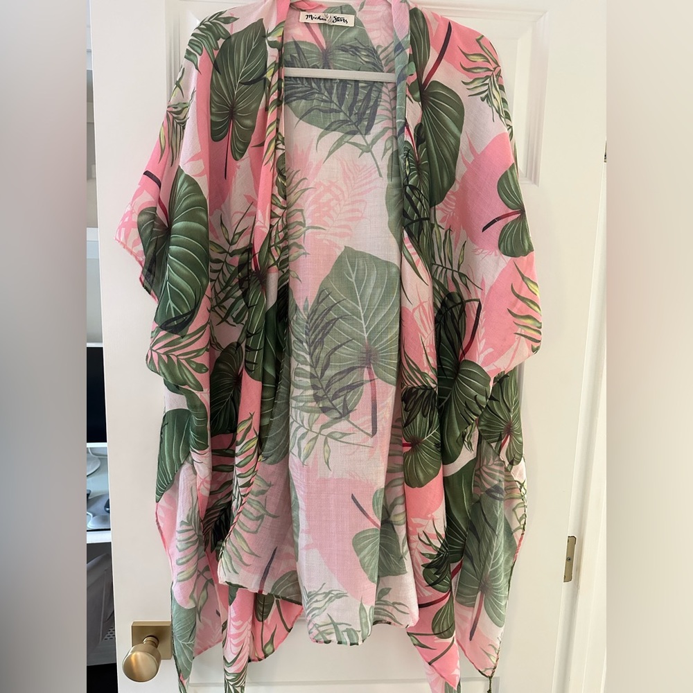 Michael Stars Palm Cover Up - one size never worn